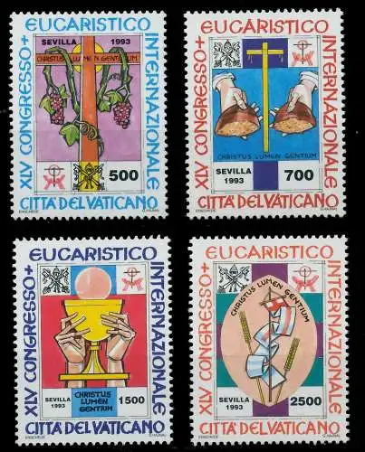 VATIKAN 1993 Nr 1093-1096 postfrisch S01602A