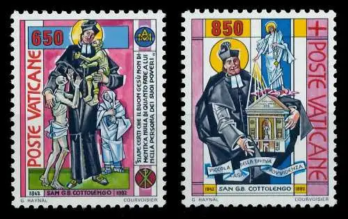VATIKAN 1992 Nr 1058-1059 postfrisch S01617A