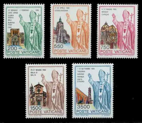 VATIKAN 1991 Nr 1046-1050 postfrisch S0161FA