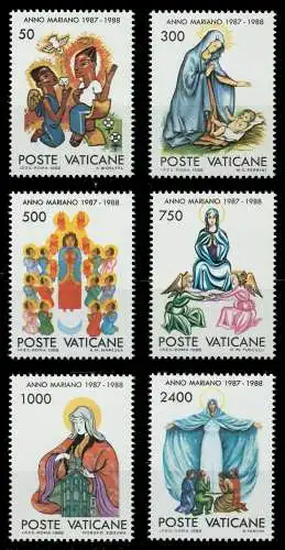 VATIKAN 1988 Nr 940-945 postfrisch S0162CE