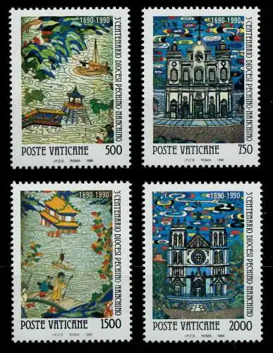 VATIKAN 1990 Nr 1010-1013 postfrisch S016246