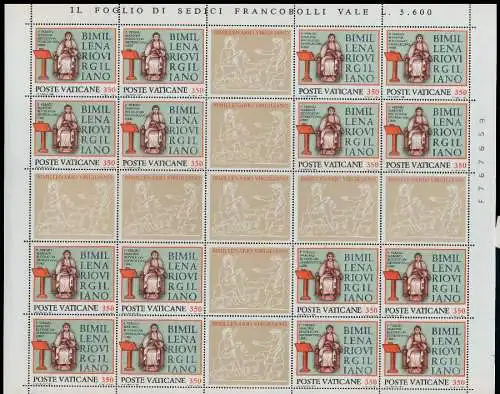 VATIKAN Nr 783KB-784KB postfrisch KLEINBG 7C6A5A