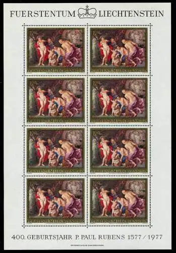 LIECHTENSTEIN BLOCK KLEINBOGEN Nr 655KB-657KB ungebraucht 6ACB2E