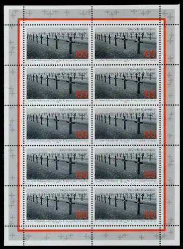 BRD BUND BLOCK KLEINBOGEN 1990 1994 Nr 1768 ** 7C6CF2