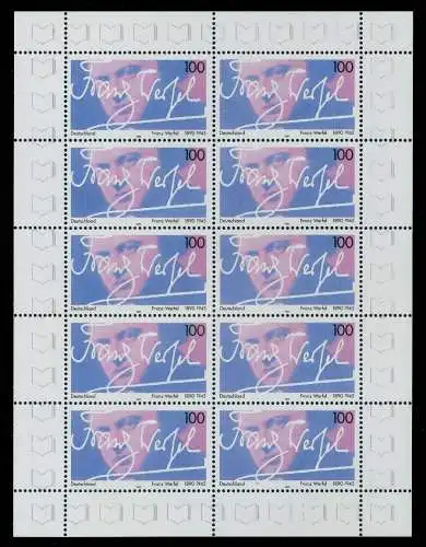 BRD BUND BLOCK KLEINBOGEN 1995 Nr 1813 postfrisch KLEIN 7C6E02