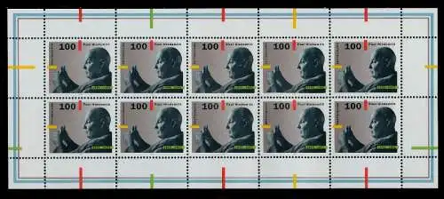 BRD BUND BLOCK KLEINBOGEN 1995 Nr 1827 postfrisch KLEIN 7C8606