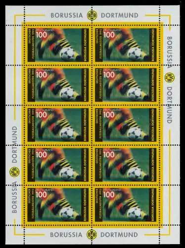 BRD BUND BLOCK KLEINBOGEN 1995 Nr 1833 postfrisch KLEIN 7C861E