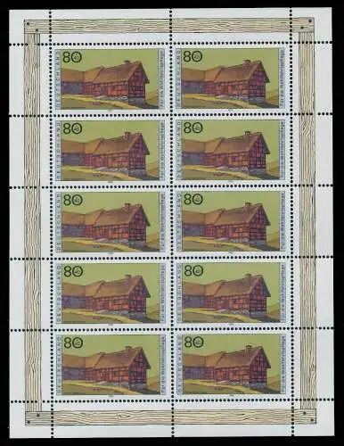 BRD BUND BLOCK KLEINBOGEN 1995 Nr 1819 postfrisch KLEIN 7C863E