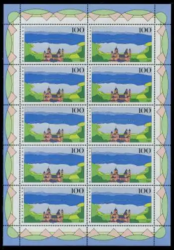 BRD BUND BLOCK KLEINBOGEN 1996 Nr 1852 postfrisch KLEIN 7C872A