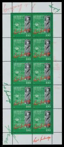 BRD BUND BLOCK KLEINBOGEN 1997 Nr 1896 postfrisch KLEIN 7C8862