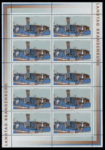BRD BUND BLOCK KLEINBOGEN 1998 Nr 1977 postfrisch KLEIN 7C8A5A