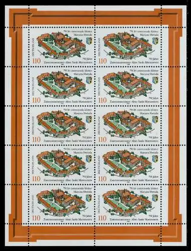 BRD BUND BLOCK KLEINBOGEN 1998 Nr 1982 postfrisch KLEIN 7C8A96
