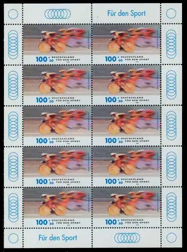 BRD BUND BLOCK KLEINBOGEN 1999 Nr 2031 postfrisch KLEIN 7C8BEE