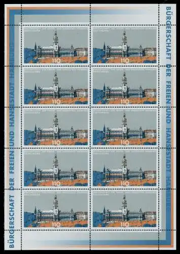 BRD BUND BLOCK KLEINBOGEN 1999 Nr 2036 postfrisch KLEIN 7C8C06