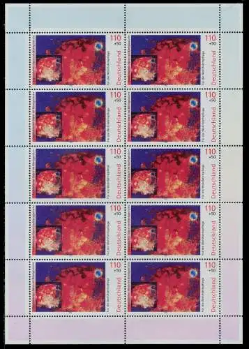 BRD BUND BLOCK KLEINBOGEN 1999 Nr 2079 postfrisch KLEIN 7C8CEA