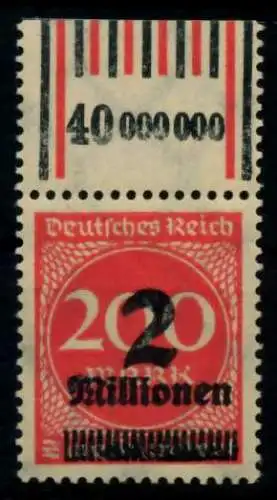 DEUTSCHES REICH 1923 INFLA Nr 309AWa OR 1-4-1 1 72B5F6