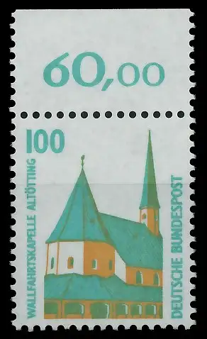 BRD DS SEHENSWÜRDIGKEITEN Nr 1406Au postfrisch ORA 7CF162