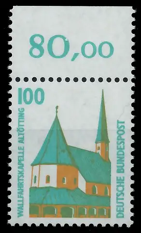 BRD DS SEHENSWÜRDIGKEITEN Nr 1406Au postfrisch ORA 7CF16A