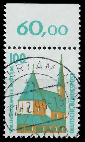 BRD DS SEHENSWÜRDIGKEITEN Nr 1406Au zentrisch gestempelt ORA 7CF30A