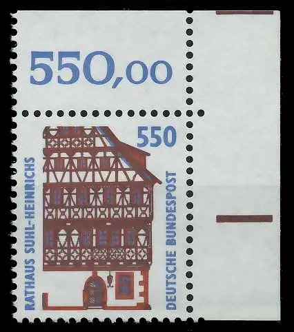 BRD DS SEHENSW Nr 1746 ungebraucht ECKE-ORE 7CF46A