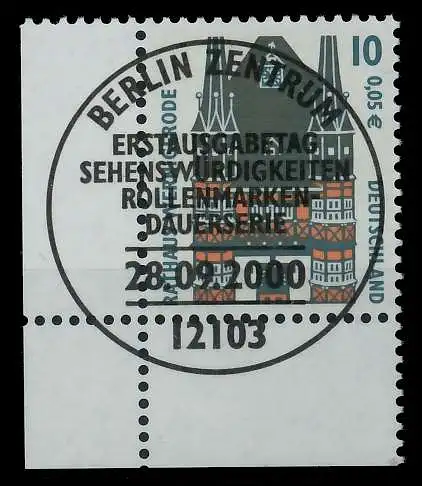 BRD DS SEHENSW Nr 2139 ESST zentrisch gestempelt ECKE-ULI 7CF4EA