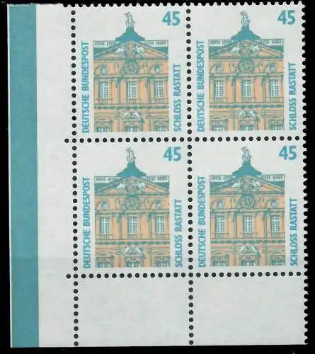 BRD DS SEHENSW Nr 1468u postfrisch VIERERBLOCK ECKE-ULI 7CFD1E