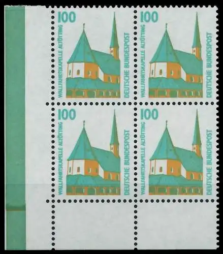 BRD DS SEHENSWÜRDIGKEITEN Nr 1406Au postfrisch VIERERBL 7CFD76