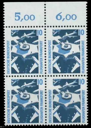 BRD DS SEHENSWÜRDIGKEITEN Nr 1347Au postfrisch VIERERBL 7CFD82