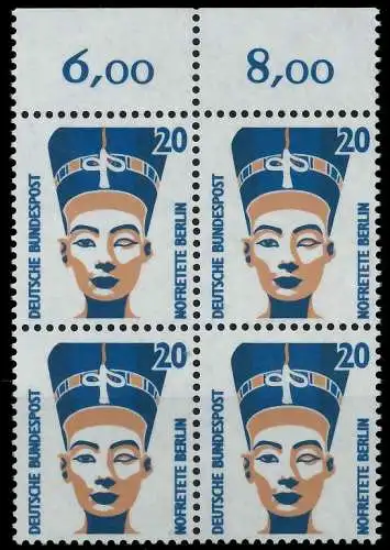 BRD DS SEHENSWÜRDIGKEITEN Nr 1398Au postfrisch VIERERBL 7CFDC6