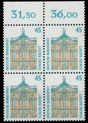 BRD DS SEHENSW Nr 1468u postfrisch VIERERBLOCK ORA 7CFDF6