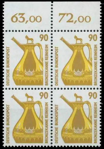 BRD DS SEHENSW Nr 1380 postfrisch VIERERBLOCK ORA 7CFE26