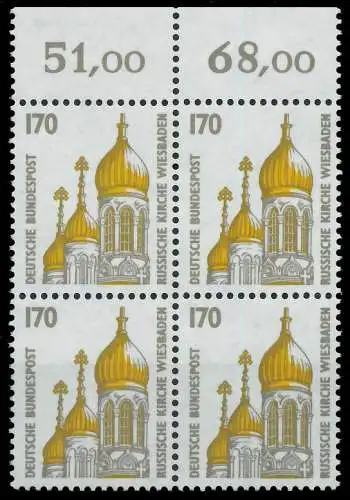 BRD DS SEHENSW Nr 1535 postfrisch VIERERBLOCK ORA 7CFE36