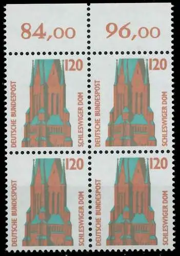 BRD DS SEHENSW Nr 1375 postfrisch VIERERBLOCK ORA 7CFE4E