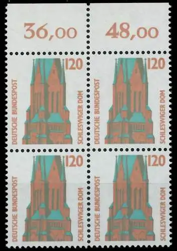 BRD DS SEHENSW Nr 1375 postfrisch VIERERBLOCK ORA 7CFE56