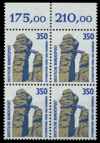 BRD DS SEHENSW Nr 1407u postfrisch VIERERBLOCK ORA 7CFE7E