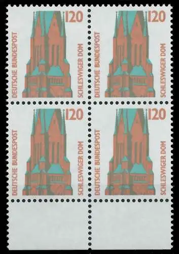 BRD DS SEHENSW Nr 1375 postfrisch VIERERBLOCK URA 7D01BA