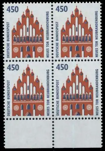 BRD DS SEHENSW Nr 1623 postfrisch VIERERBLOCK URA 7D01CE