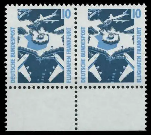 BRD DS SEHENSWÜRDIGKEITEN Nr 1347Au postfrisch WAAGR PA 7D01D2