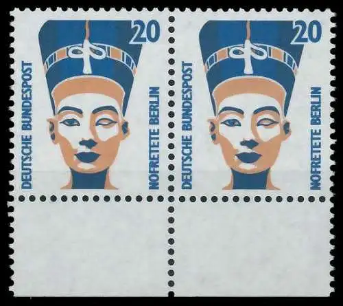 BRD DS SEHENSWÜRDIGKEITEN Nr 1398Au postfrisch WAAGR PA 7D01EE
