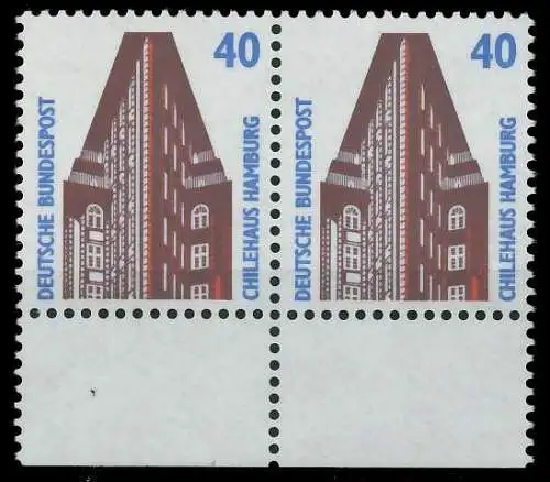 BRD DS SEHENSW Nr 1379u postfrisch WAAGR PAAR URA 7D0202