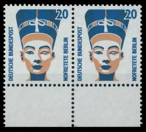 BRD DS SEHENSWÜRDIGKEITEN Nr 1398Au postfrisch WAAGR PA 7D021A