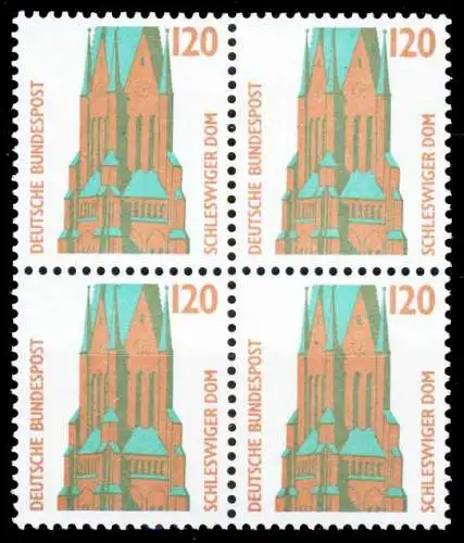BRD DS SEHENSW Nr 1375 postfrisch VIERERBLOCK S505BD6