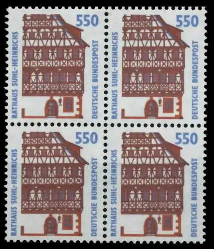 BRD DS SEHENSW Nr 1746 postfrisch VIERERBLOCK S505C16