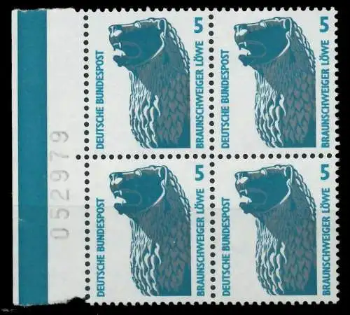 BRD DS SEHENSW Nr 1448u postfrisch VIERERBLOCK SRA 7D0316