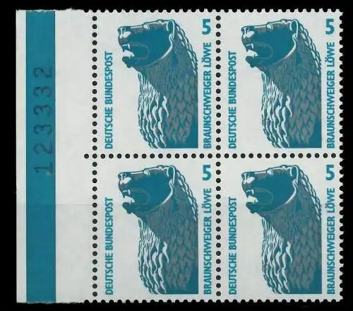 BRD DS SEHENSW Nr 1448u postfrisch VIERERBLOCK SRA 7D0326