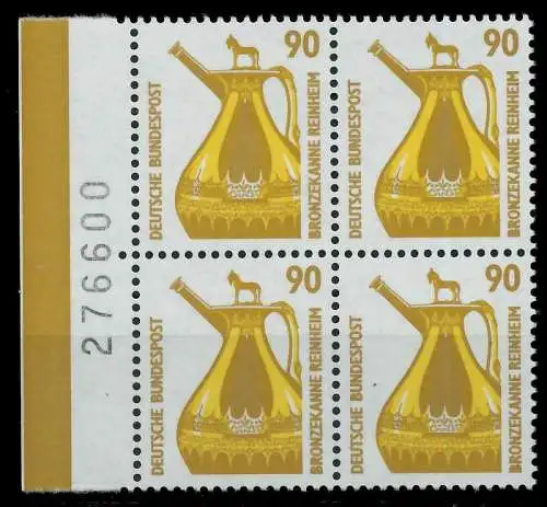 BRD DS SEHENSW Nr 1380 postfrisch VIERERBLOCK SRA 7D0336