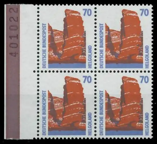BRD DS SEHENSW Nr 1469u postfrisch VIERERBLOCK SRA 7D033E
