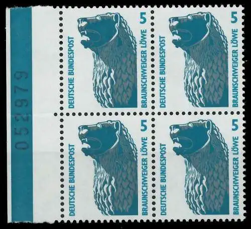 BRD DS SEHENSW Nr 1448u postfrisch VIERERBLOCK SRA 7D0342