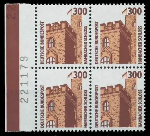 BRD DS SEHENSW Nr 1348u postfrisch VIERERBLOCK SRA 7D034A