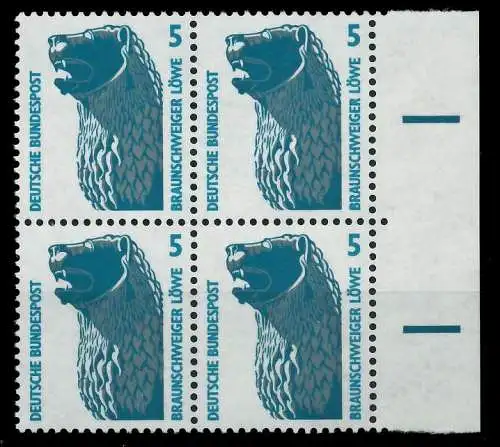 BRD DS SEHENSW Nr 1448u postfrisch VIERERBLOCK SRA 7D0362